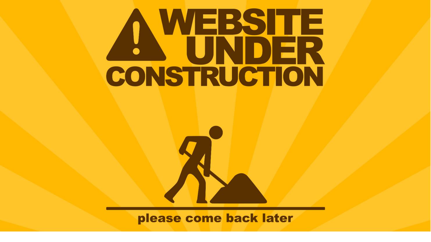Website Under Construction Page